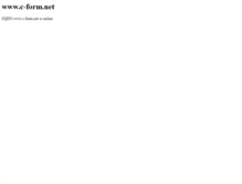 Tablet Screenshot of c-form.net